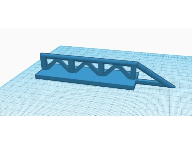 touche rail 3D print model - Mito3D