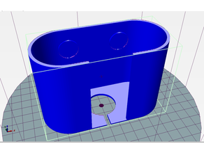 acquasil 2 15 refill holder 3d print model - Mito3D