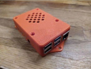 raspberry pi 4 poe case 3d print model - Mito3D