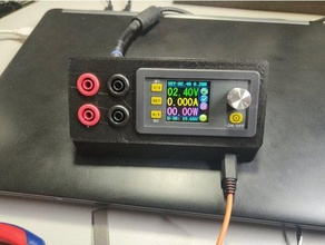 dps5005 suministro caso funda respiradero ranuras apoyo USB 3d print model - Mito3D