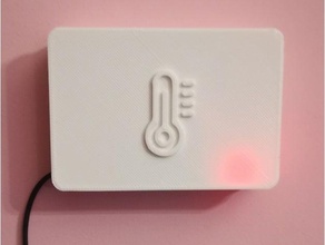 temperature sensor case 3d print model - Mito3D