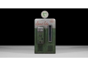 speed cola vending machine duty black ops 2 zombie blackops blackops2 bo2 cod perk 3d print model - Mito3D