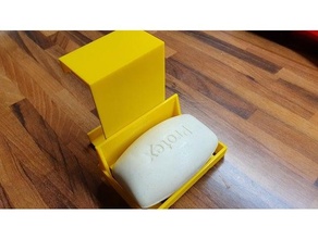 portable tactical edc soap holder shtf tray travel traveling case washing 3d print model - Mito3D