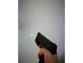 airsoft laser sight aim aiming lasers accesories visier 3d print model - Mito3D