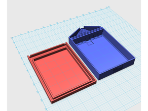 4x5 giorno vassoio sviluppo film serbatoio 3d print model - Mito3D