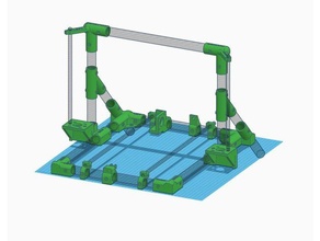 Netz a8 22mm Rohr mod Metall Rahmen Aktualisierung 3d print model - Mito3D