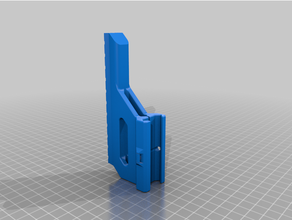 picatinny riser caliburno trilho nerf 3d print model - Mito3D