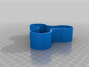 simples empilhável ovo suporte eggholder 3d print model - Mito3D