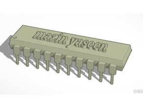 integriert Schaltkreis 3d print model - Mito3D