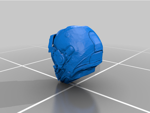 crusader aries pilot helmet holo-viewer star citizen 3d print model - Mito3D