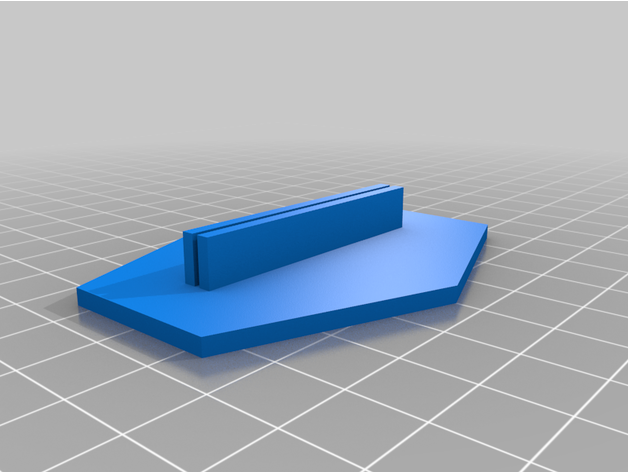 mtg card divider feet 3D print model - Mito3D