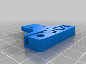Gürtel Klemmen cr 10s 3dfused axis linear Kit Clip Montage Teller 3d print model - Mito3D