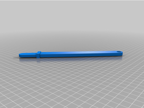 kitchen scraper handle 3d print model - Mito3D