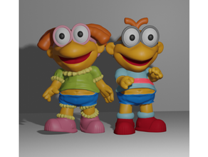 Baby Skeeter Roller Babys Karikatur Muppets Muppet 3d print model - Mito3D