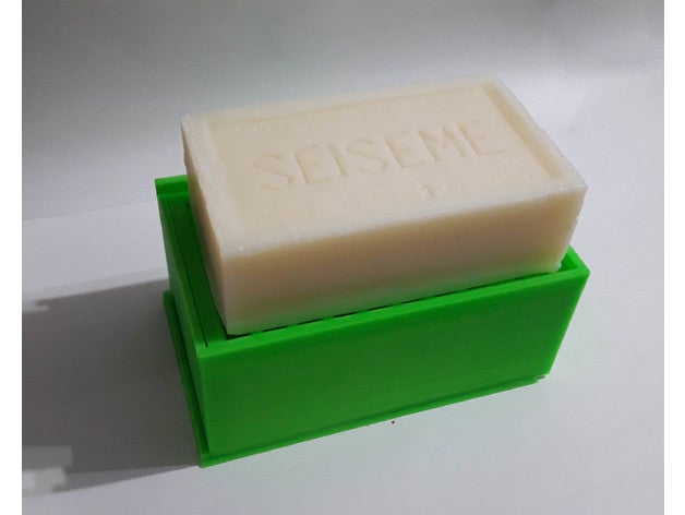 grande sapone titolare supporto porta scatola piatto vassoio 3D print model - Mito3D