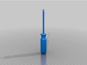 screwdriver 3d print model - Mito3D