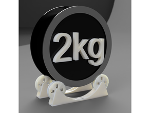 2kg filamento carrete soporte 3d print model - Mito3D