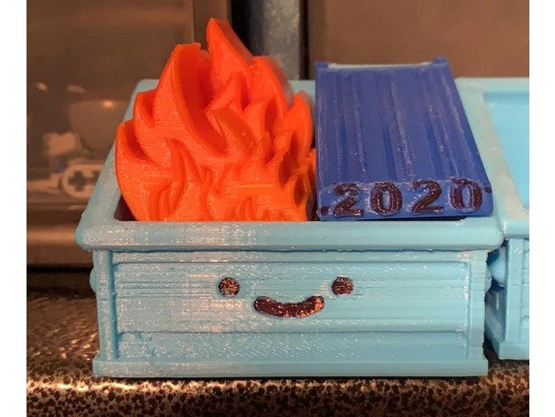 2020 dumpster 3D print model - Mito3D