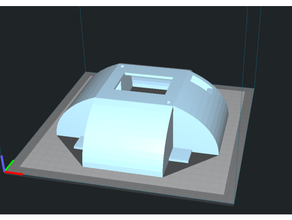 incukit mini monte sla impressoras ovo incubadora Elegoo Marte pró ventilador duto habitação aquecedor 3d print model - Mito3D