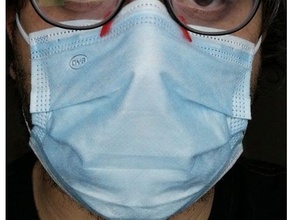 Anti Nebel Clip chirurgisch Maske Coronavirus verteidigen Covid covid 19 covid19 Covidmask Brille Sonnenbrille Virus 3d print model - Mito3D
