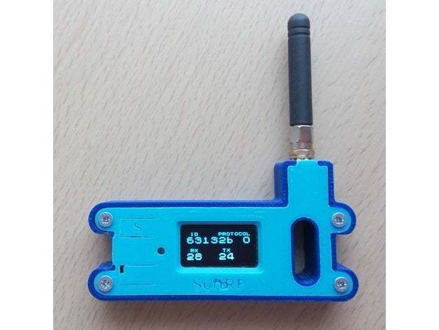 softrf caso funda mini edición heltec cubecell gps htcc ab02s anti colisión aviación aviónica flejear general planeador glonass GPS lora radio altísimo xcsoar 3D print model - Mito3D