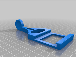 anycubic i3 mega - hotbed handle piatto caldo 3d print model - Mito3D