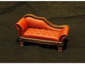 couch sofa divan furniture airsoft makerbotdigitizer model 3d print model - Mito3D