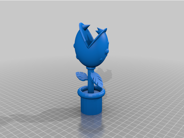 plante mario 3D print model - Mito3D