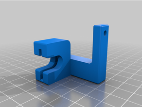 biqu b1 filamento guía rail proyecto 3d print model - Mito3D