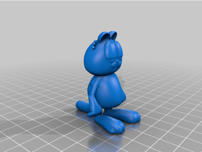 Garfield détesté nermal Jon arbuckle 3d print model - Mito3D