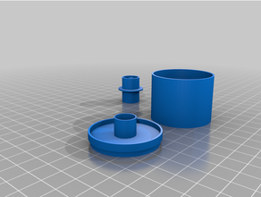 aquarium éponge filtre 3d print model - Mito3D
