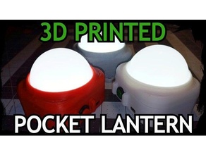 bolso lanterna 3d print model - Mito3D
