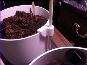 plant support holder flowerpot flower pot 3d print model - Mito3D