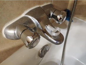 bañera faucet shower Seleccione varilla mando grifo 3d print model - Mito3D