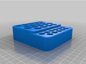 aa aaa battery holder 3d print model - Mito3D