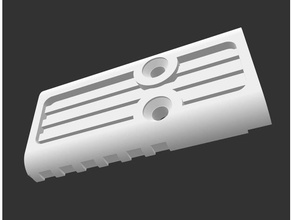 Benutzerdefiniert glock rmr Abdeckungen roter Punkt Trijicon 3d print model - Mito3D