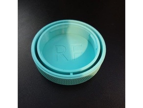 canon eos rf rear lens cap 3d print model - Mito3D