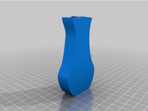 silhouette cat vase 3d print model - Mito3D