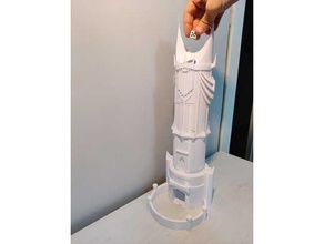 barad d sauron 39 s Torre collegabile dado signore anelli 3d print model - Mito3D