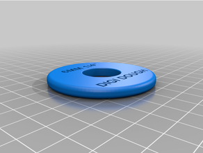 rolling pin discs 6 sizes baking tools 3d print model - Mito3D