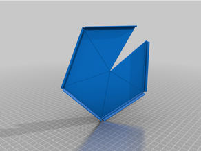 poliedro abajur luminária suspensão 3d print model - Mito3D
