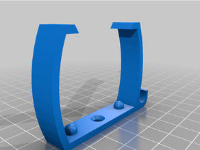 clip para regleta enchufes 3d print model - Mito3D