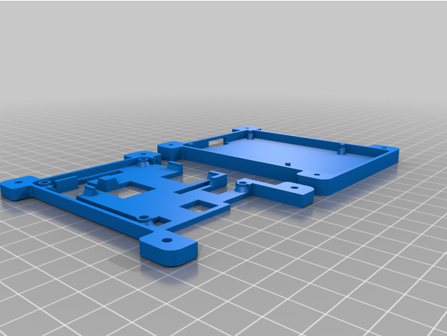 frambuesa pi 3b+ tarjeta circuito impreso cubierta carcasa funda caso cáscara 3D print model - Mito3D