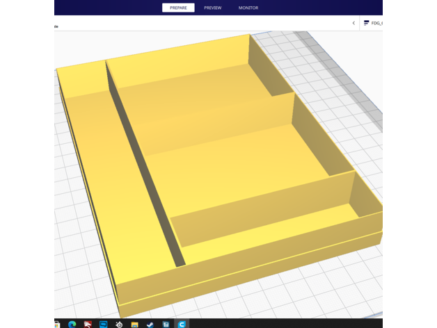 mini plateau 3D print model - Mito3D