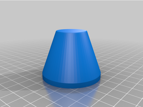 zellular Lampe Base 3d print model - Mito3D