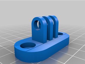 go pro parasole adattatore 3d print model - Mito3D