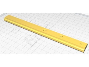 titan ttb763tas table mitre gauge t-rail screwfix t-track tablesaw tablesawgauge woodworking 3d print model - Mito3D
