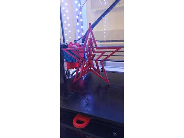 weihnachtsstern Stern weihnachten 3D print model - Mito3D