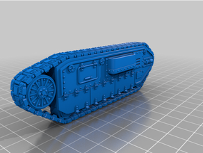 ammitas ifv miniatura tanque juego guerra martillo 40k 3d print model - Mito3D
