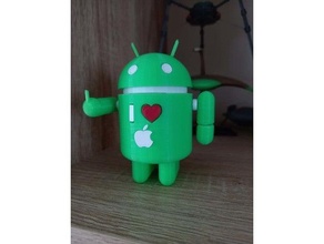 Schurke Android Roboter 3d print model - Mito3D